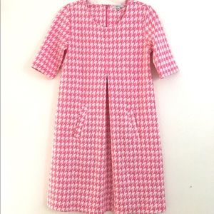 Tyler Boe | Cindy Shift dress Pink Houndstooth XS
